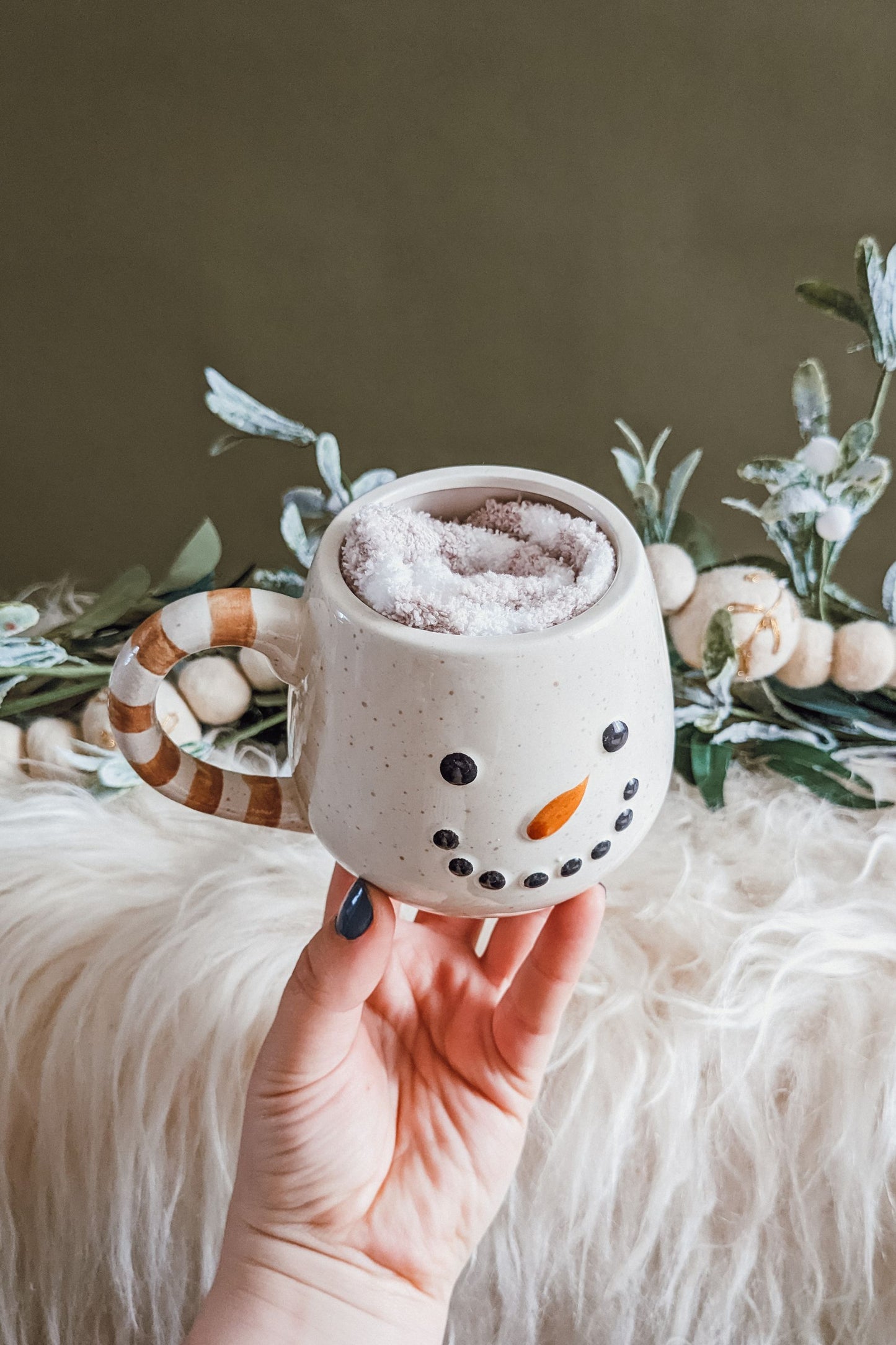 The Snowman Ceramic Mug + Socks