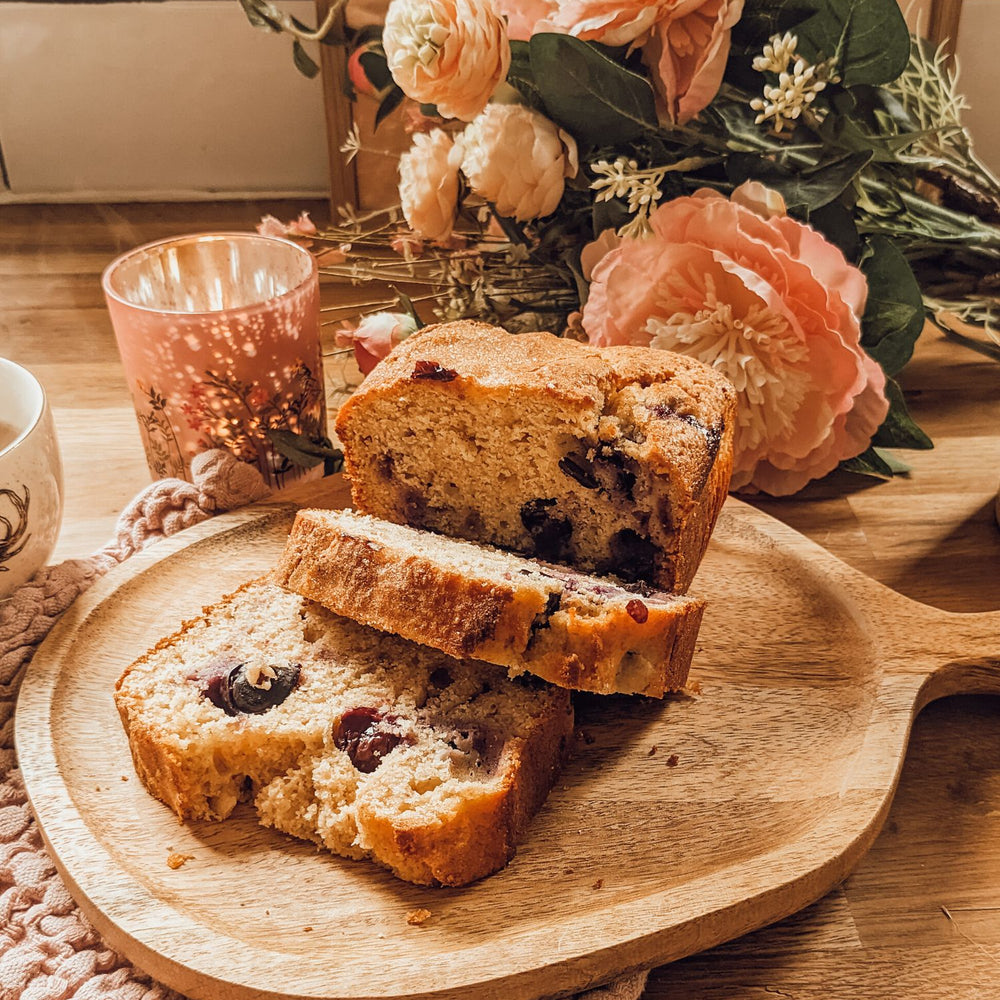 Spring Recipe: Blueberry Lemon Olive Oil Loaf