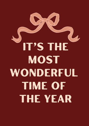 'Most Wonderful Time Of The Year' Art Print (Free Download)