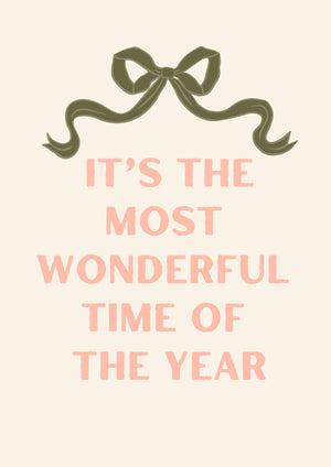 'Most Wonderful Time Of The Year' Art Print (Free Download)