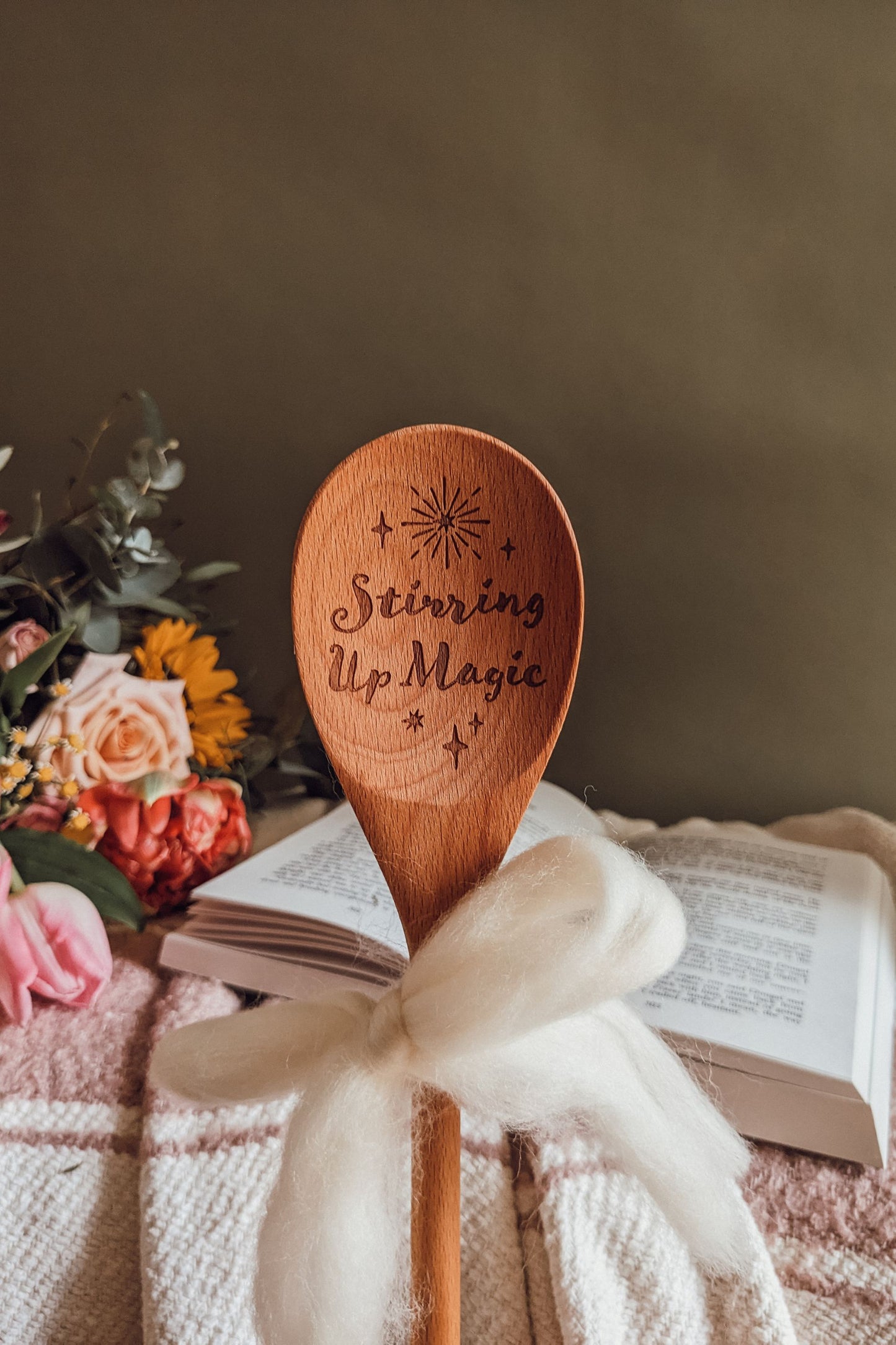 'Stirring Up Magic' Wooden Spoon