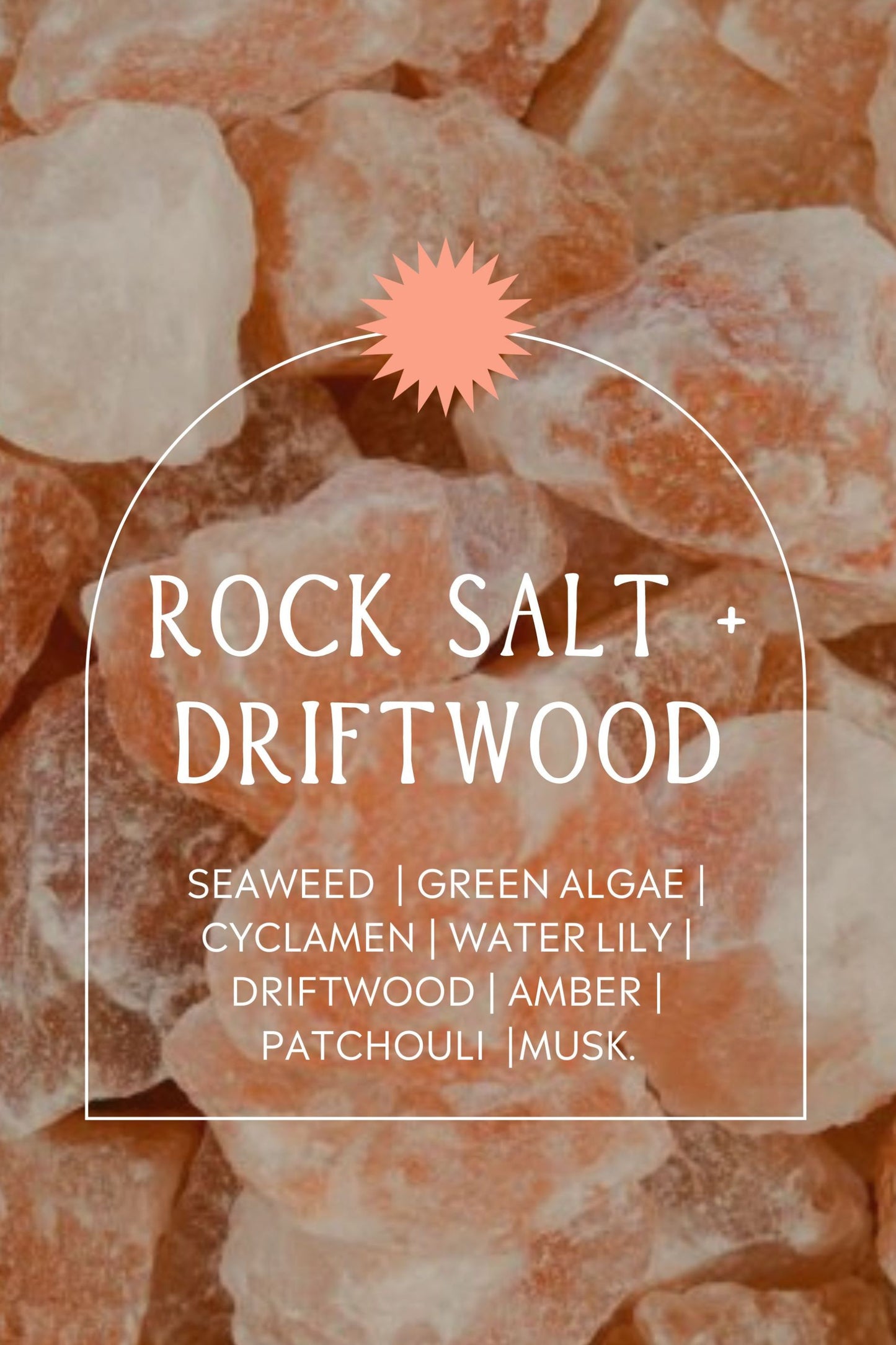 Rock Salt +Driftwood Wax Snap Bar