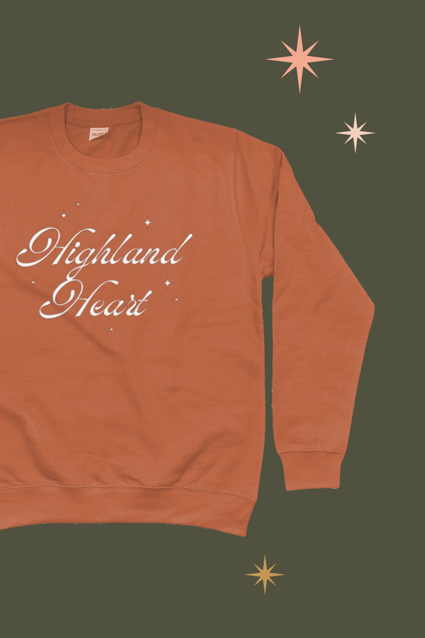 'Highland Heart' Cozy Sweatshirt