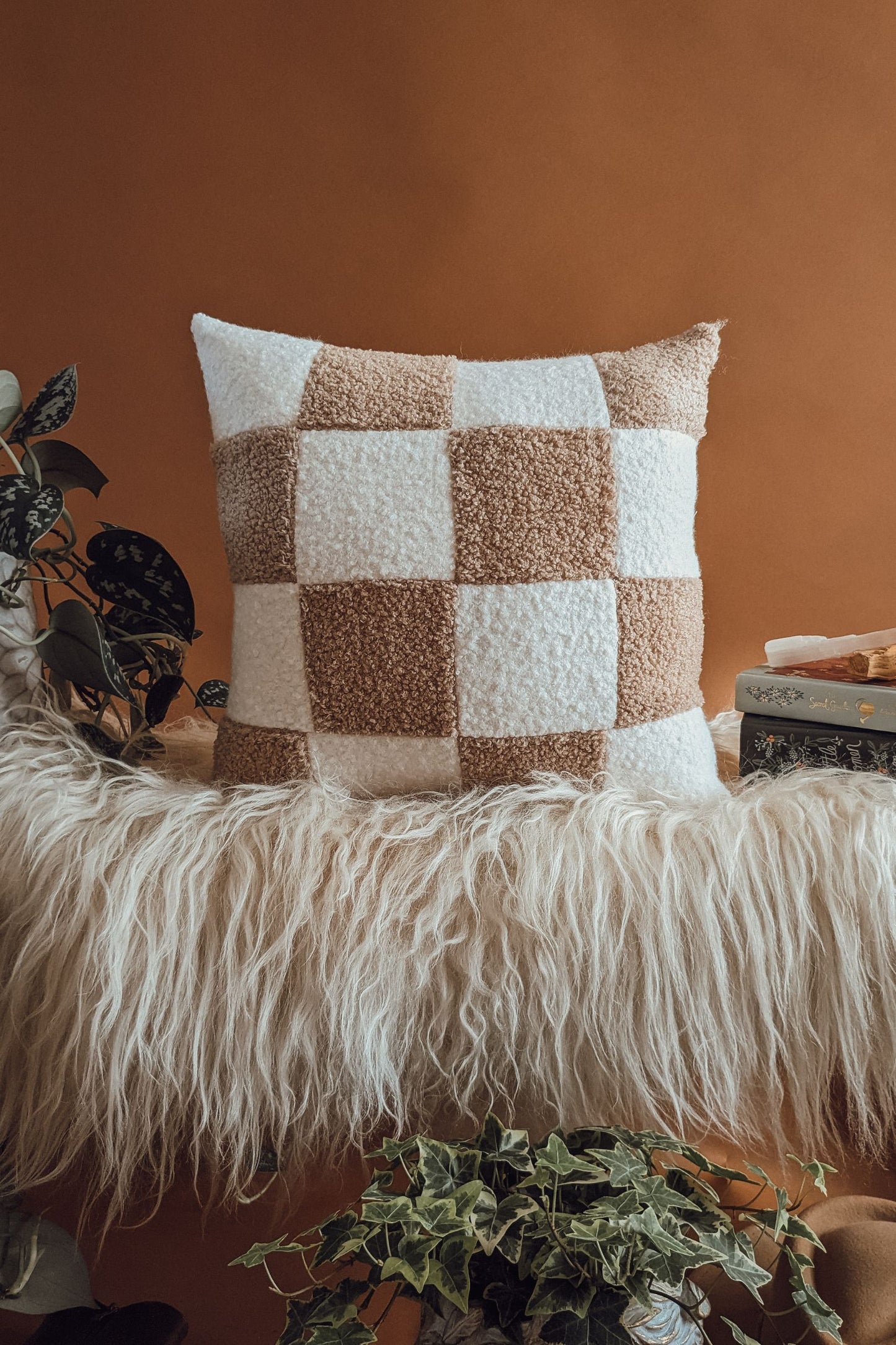 'Cozy Couch Check' Cushion