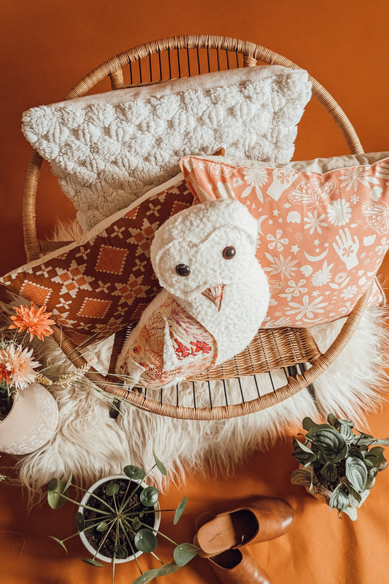 Luna The Owl Stuffed Cushion