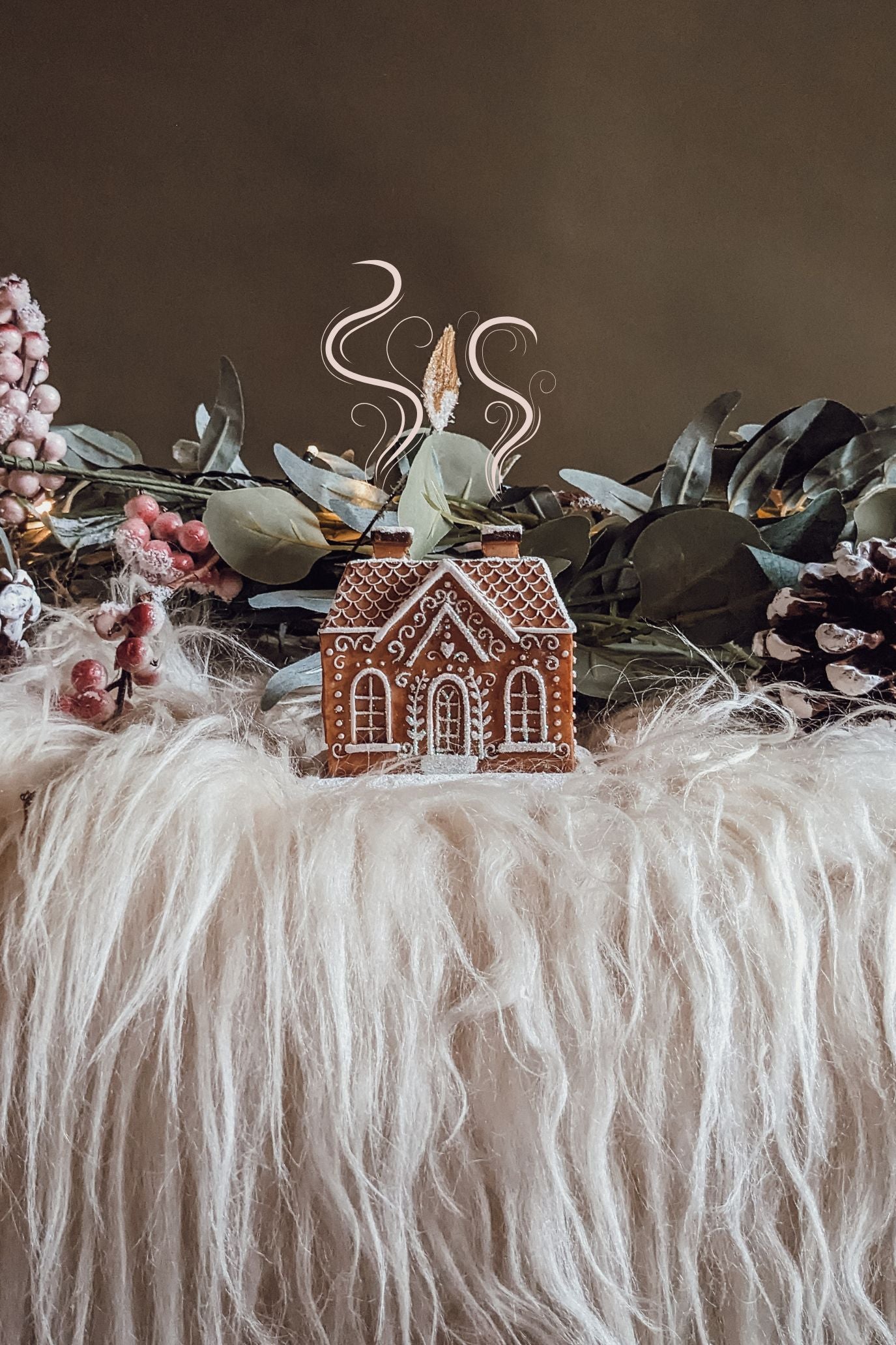 Gingerbread Incense House + Cones