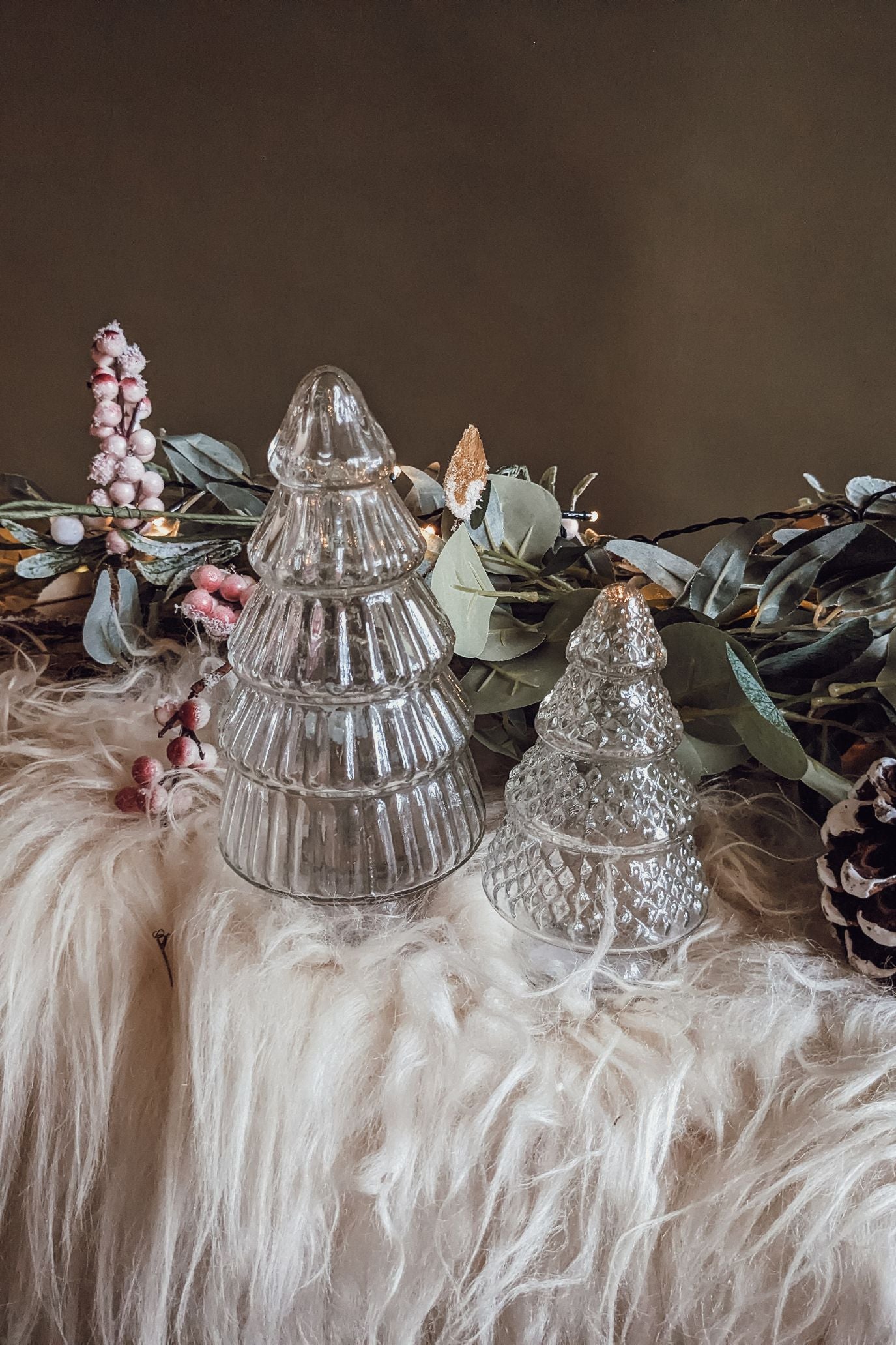 Spotted Glass Christmas Tree-Small
