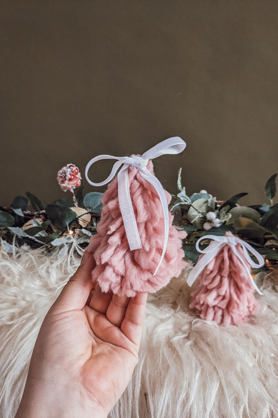 Sugar Plum Wool Yarn Tree 10cm