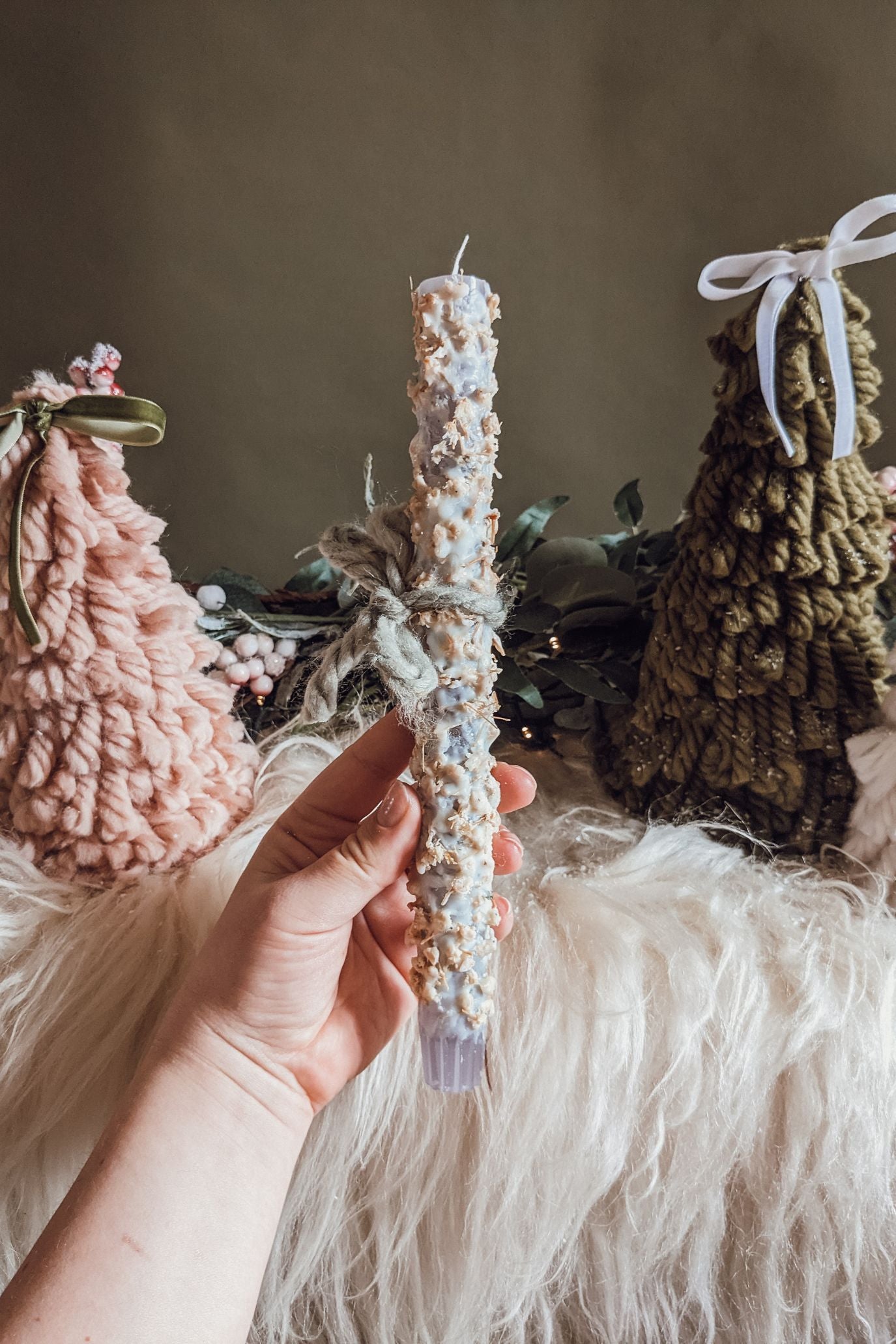 'Snowball' Spell Candle
