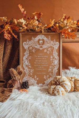 'October Eves' Art Print