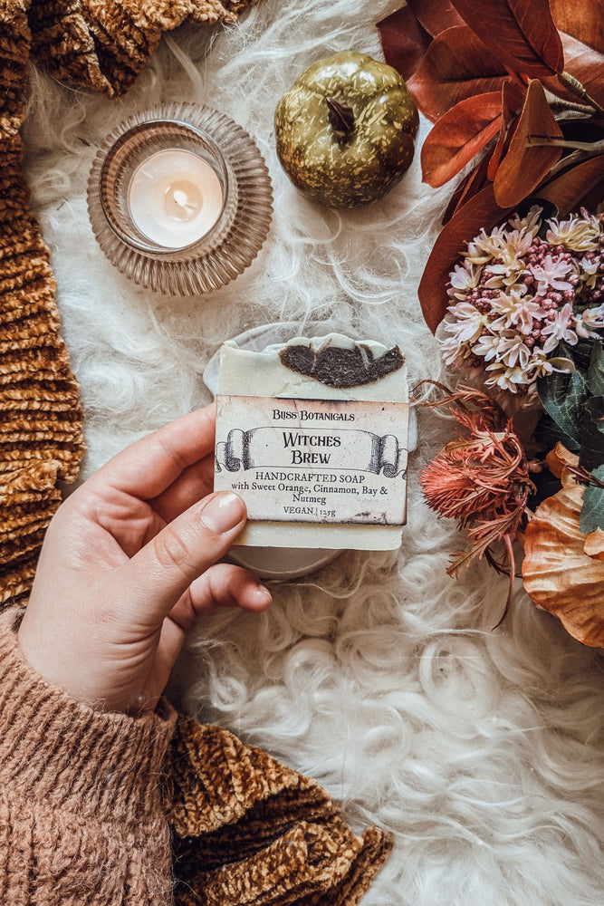 
            
                Load image into Gallery viewer, &amp;#39;Witches Brew&amp;#39; Handmade Soap Bar
            
        