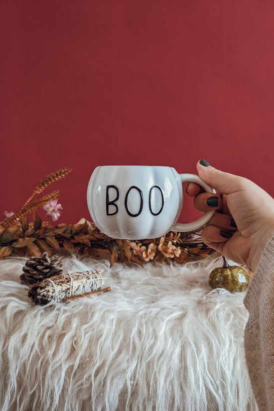 BOO Pumpkin Coffee Mug