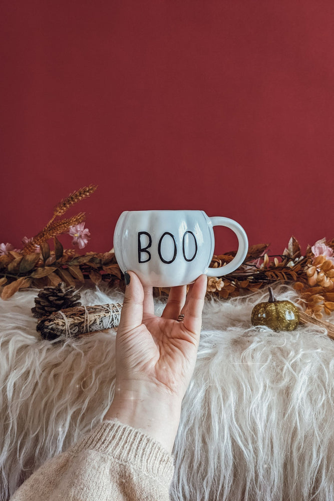 BOO Pumpkin Coffee Mug