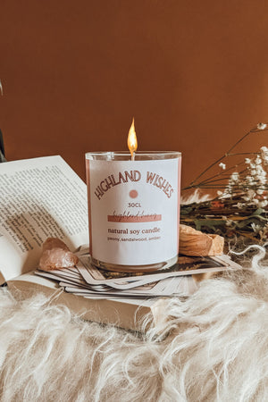 Highland Wishes Soy Candle