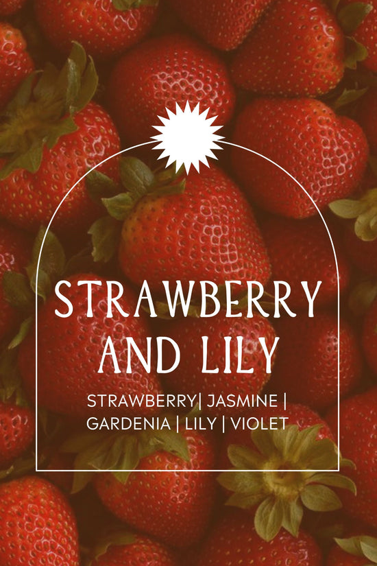 Strawberry + Lily Wax Snap Bar