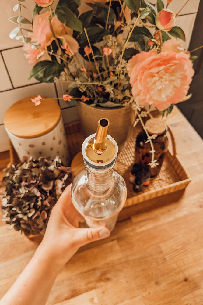 Serenade Glass Oil +Vinegar Bottle