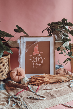 Sisterhood Coven Halloween Art Print