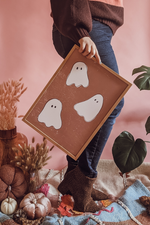 Friendly Neighborhood Ghosts Halloween Art Print
