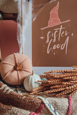 Sisterhood Coven Halloween Art Print
