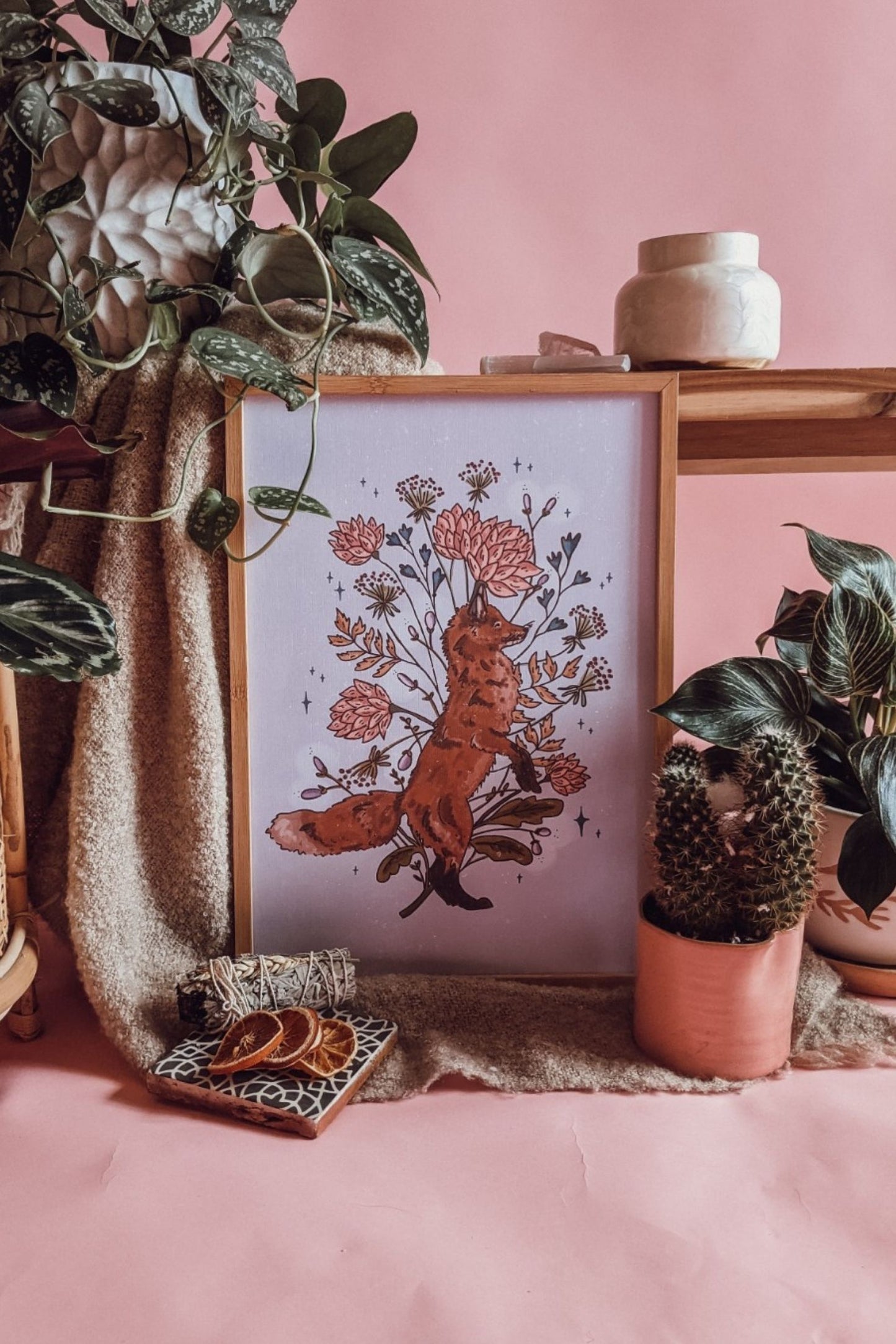 Load image into Gallery viewer, The Folklore Fox Art Print
