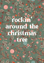 Rockin Around The Christmas Tree Art Print (Free Download)
