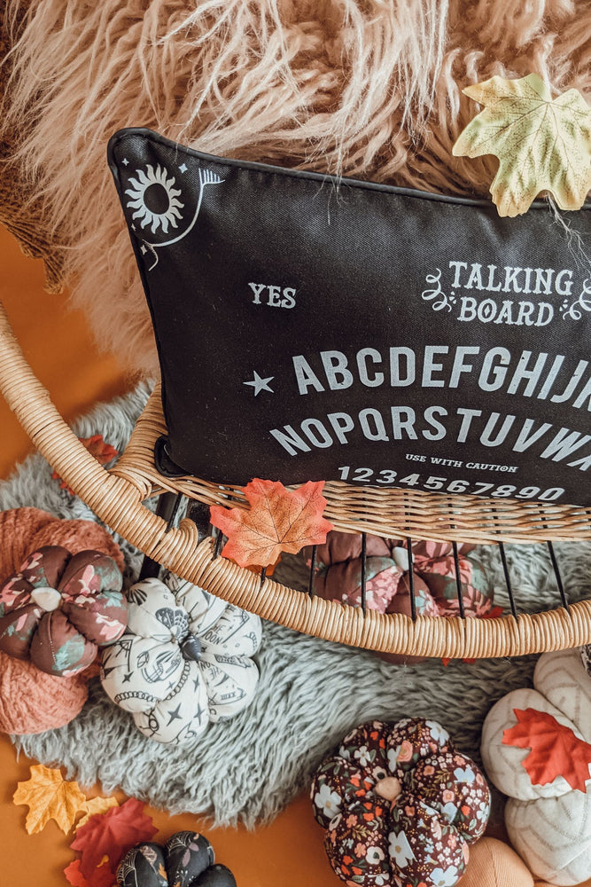 Spirit Board Halloween Cushion