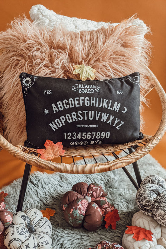 Spirit Board Halloween Cushion