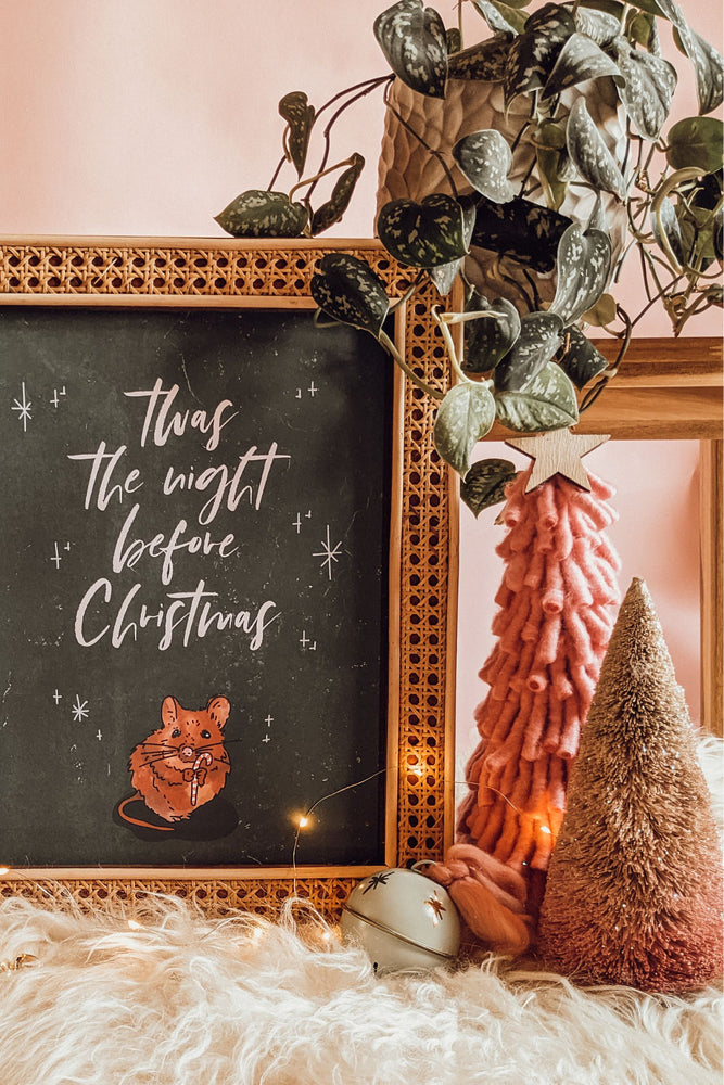 'Twas The Night Before Christmas' Art Print