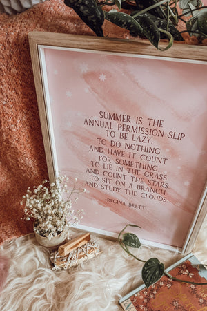 Midsummer Nights Magic Art Print