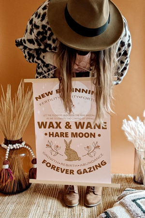 Celebration Of Spring + The Hare Moon Graphic Print