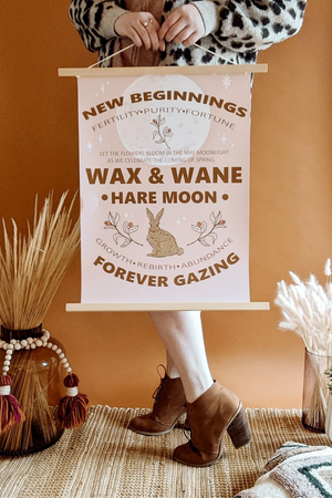 Celebration Of Spring + The Hare Moon Graphic Print