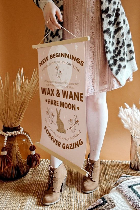 Celebration Of Spring + The Hare Moon Graphic Print