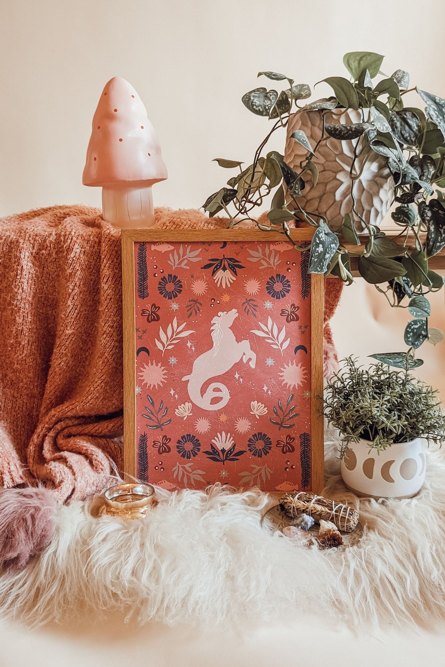 'Magic of Kelpies' Folklore Art Print