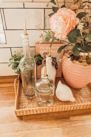Serenade Glass Oil +Vinegar Bottle