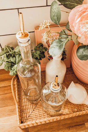 Serenade Glass Oil +Vinegar Bottle