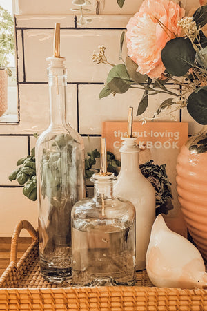 Serenade Glass Oil +Vinegar Bottle