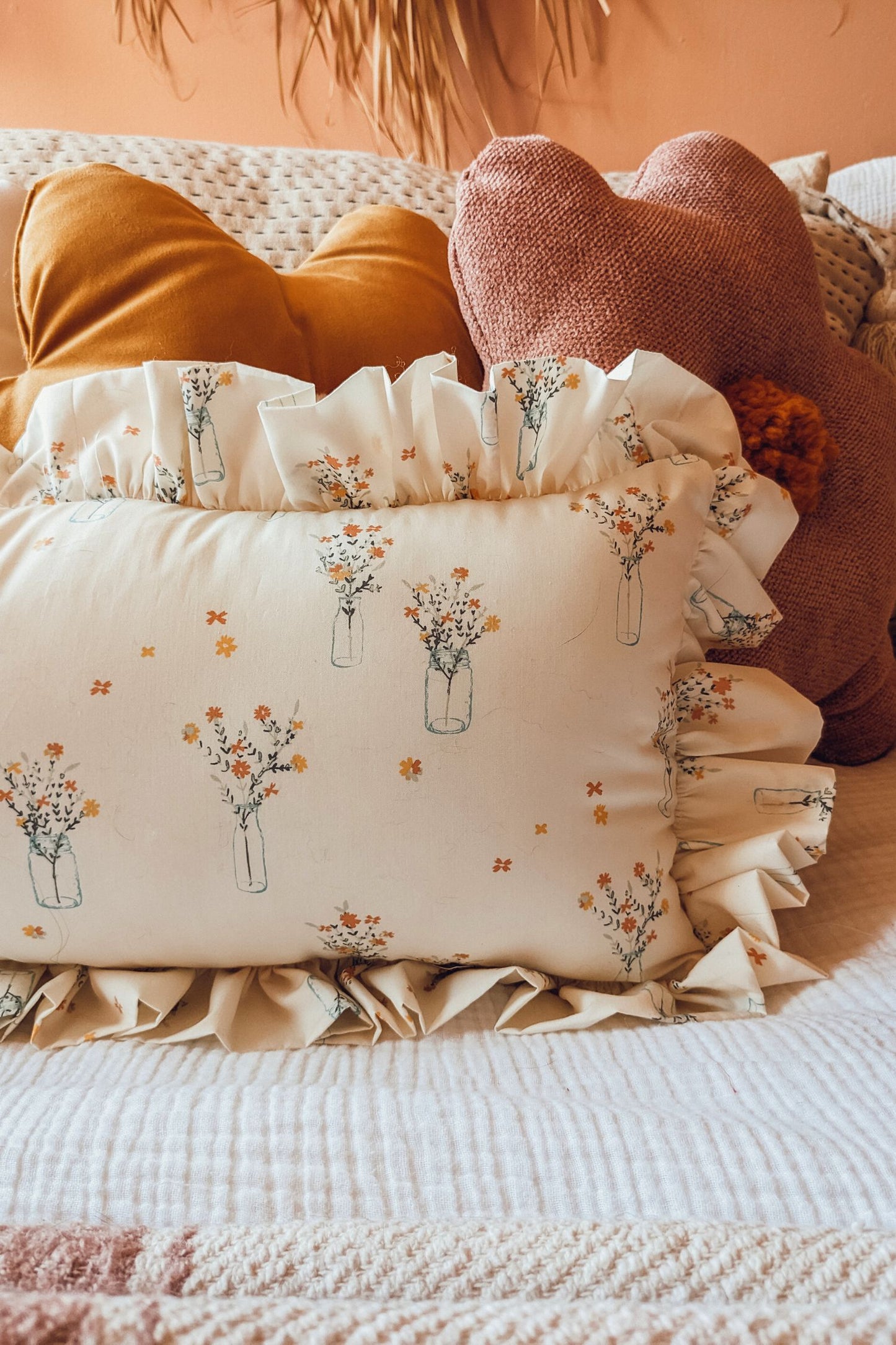 'Ditsy Bloom' Lumbar Cushion